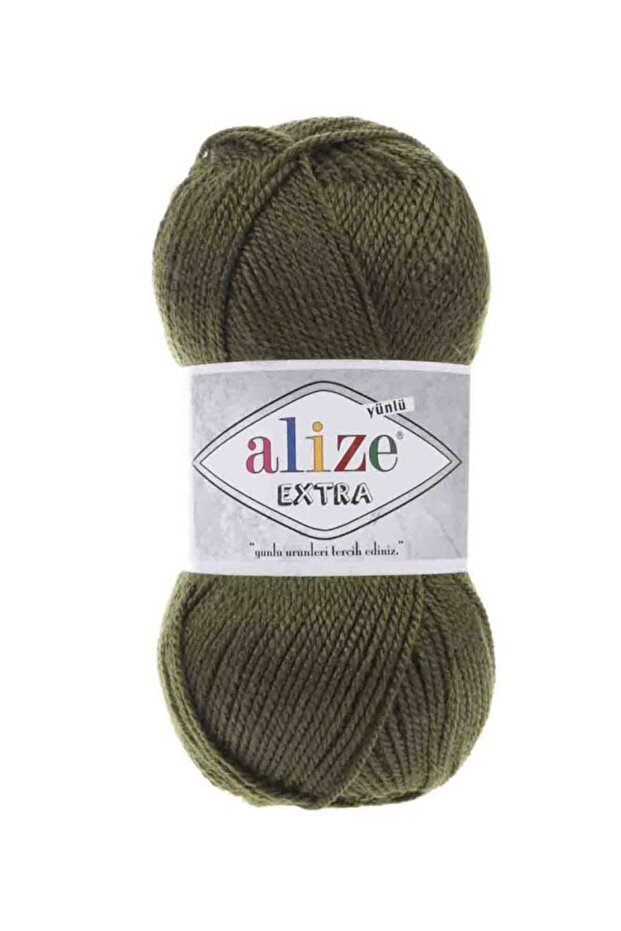Extra El Örgü Ipi Haki - 1
