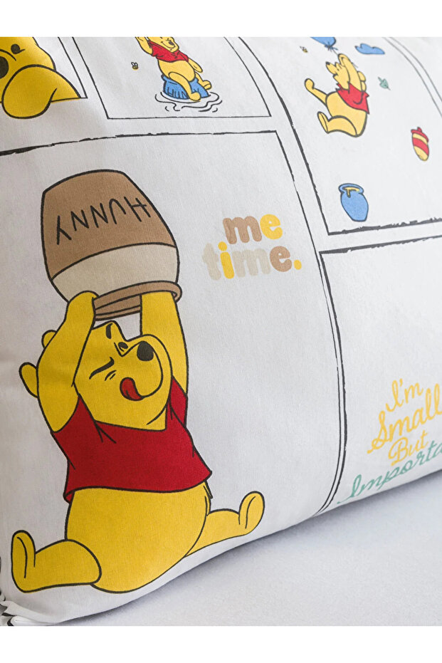 LCW HOME Winnie the Pooh Baskılı Tek Kişilik Nevresim Seti - 4