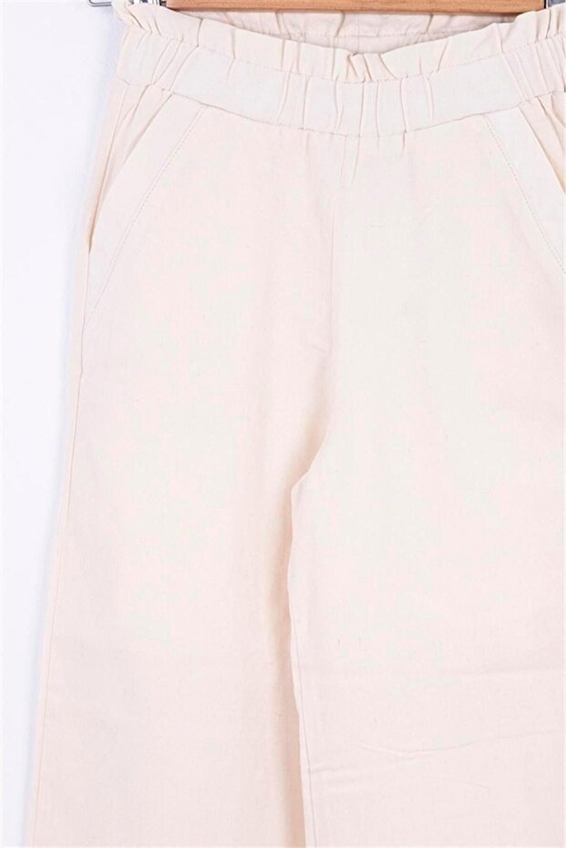 54413 Unsea Jacquard Trousers 8-14 Years Ecru
