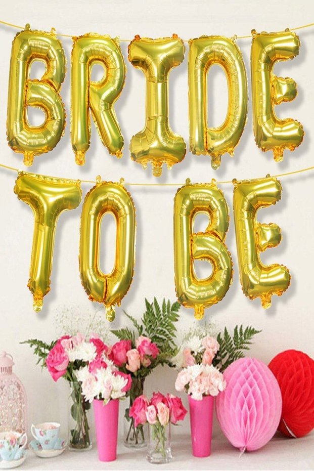 Bride To Be Foil Balloon Set