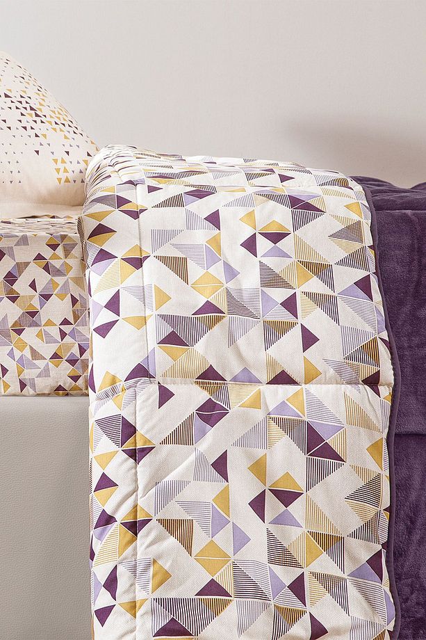 Eliot Çift Kişilik Threefy Set - Mor - 3