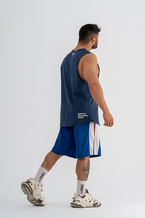 Erkek Basketbol Şort | Saks | Spor Şort | - 8
