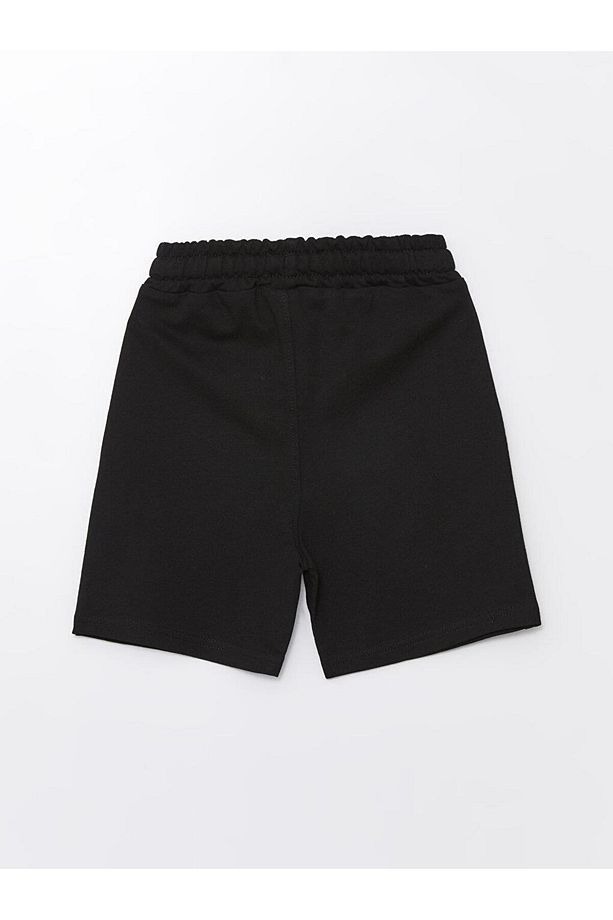 Beli Lastikli Basic Erkek Çocuk Şort - 2