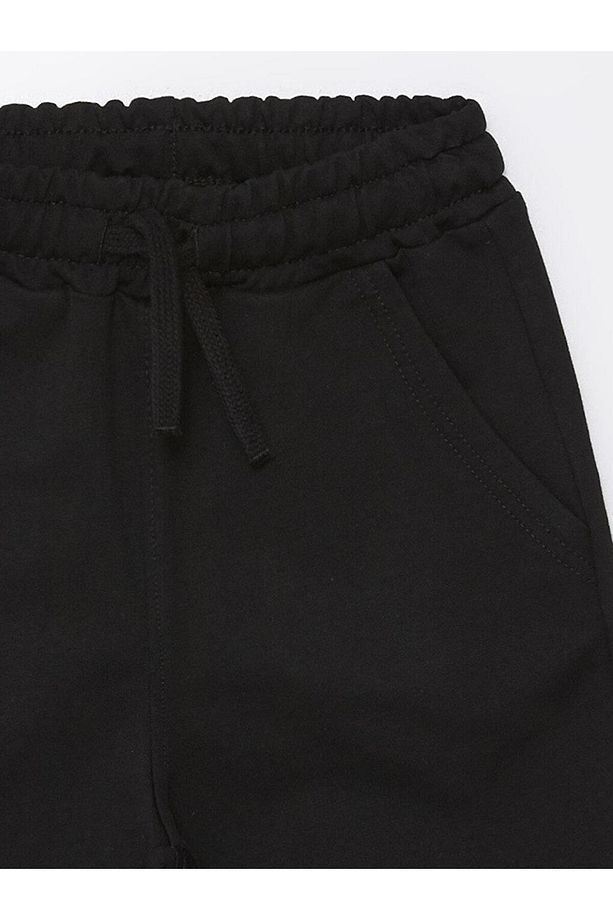 Beli Lastikli Basic Erkek Çocuk Şort - 3