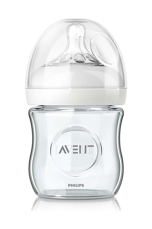 Avent Natural Glass Baby Bottle 120 ml Single-A06-7902128