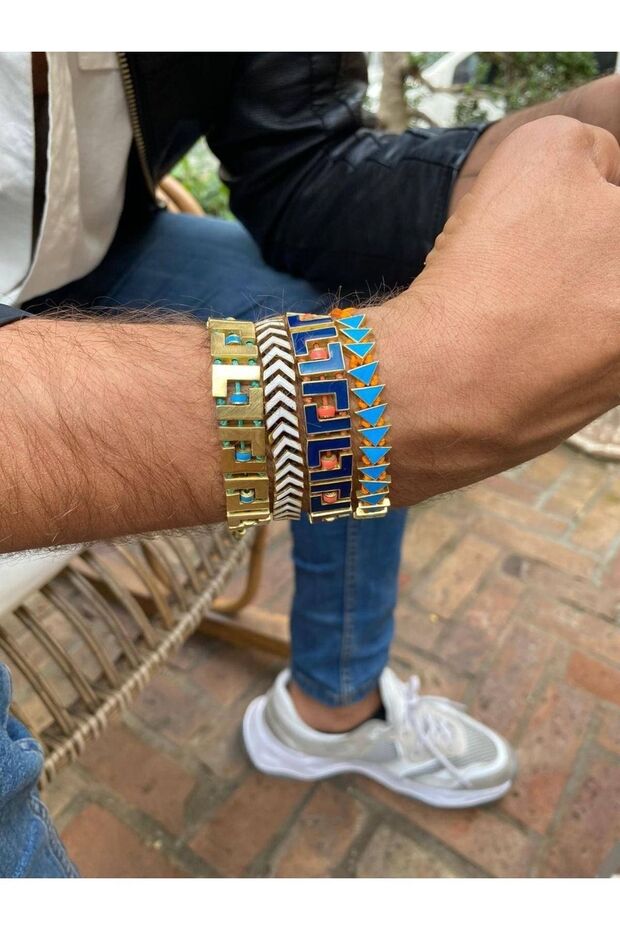 Enamel Arrow Bracelet - 5