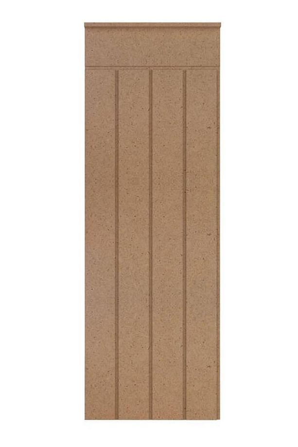 Iskandınav Model( 36 X 102 Cm )dekoratif Duvar Paneli Boyanabilir Ahşap 6 Mm Ham Mdf Duvar Paneli - 5