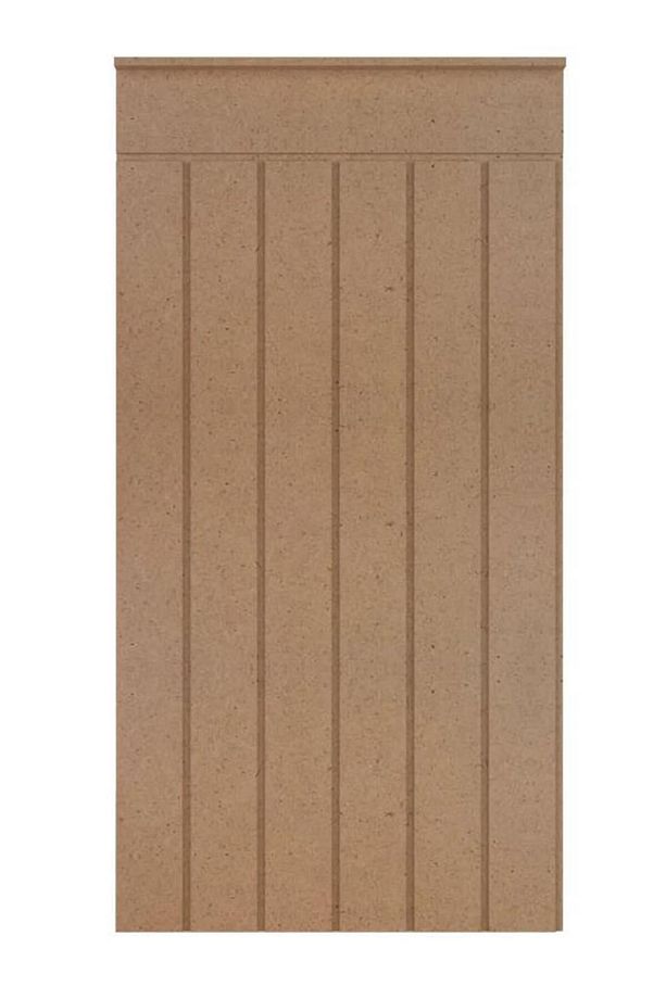 Iskandınav Model( 54 X 102 Cm )dekoratif Duvar Paneli Boyanabilir Ahşap 6 Mm Ham Mdf Duvar Paneli - 6