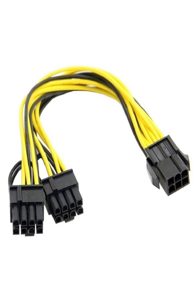 4302 PCI E 8 Pin (6+2) 2x PCI-e Graphics Card Power Multiplexer Cable