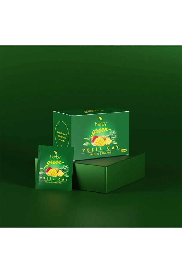 Yeşil Çay Mango Ananas 18'li - 3