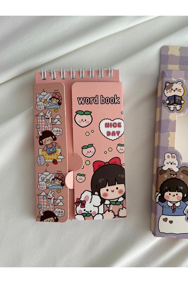 Kawaii Rabbit Word Book / Kelime Çalışma Defteri - 6
