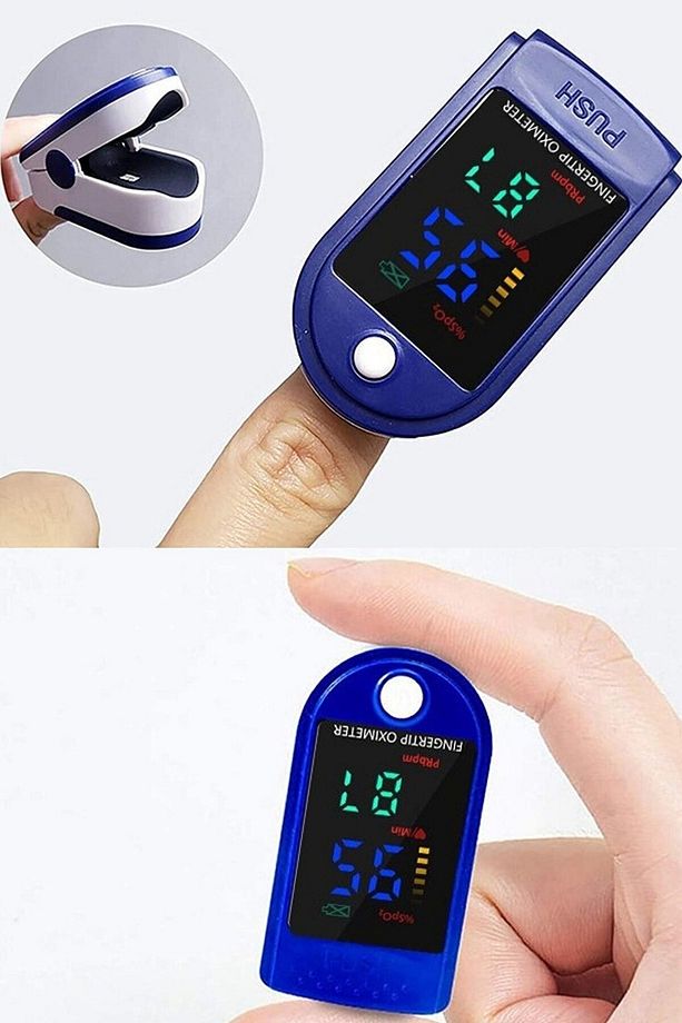 Parmaktan Nabız Ve Oksijen Ölçer Smart Pulse Oksimetre - 4