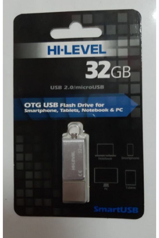 Hı Level 32 Gb Çift Taraflı Telefon Bilgisayar Usb Flash Bellek Gri - 2