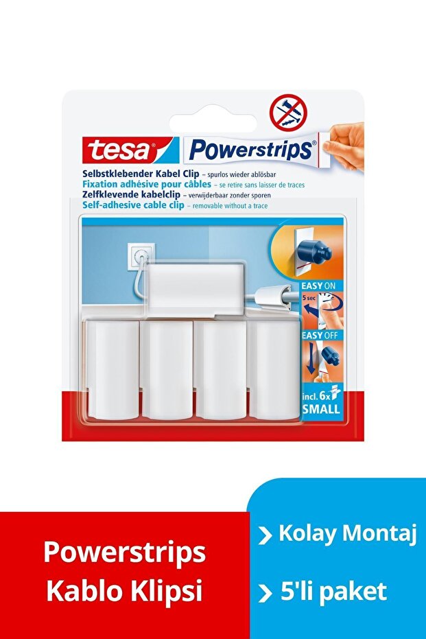Powerstrips Yapışkanlı Kablo Kanalı - 1
