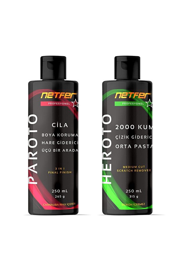 2'li Orta Pasta Cila Set - 2x250 Ml - 1