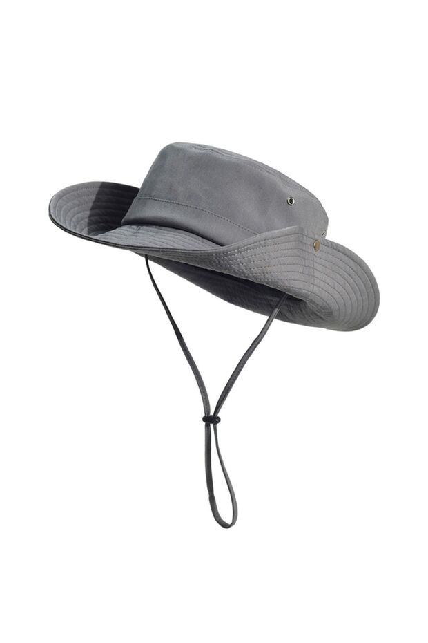 Summer Foldable Safari Trilby Cotton Cowboy Hat
