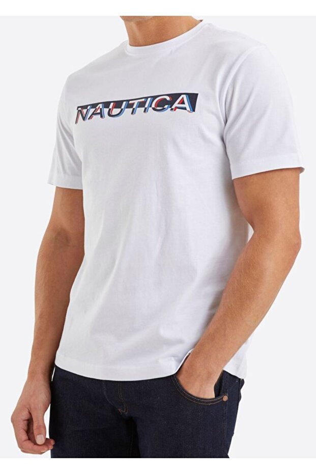 White Men's T-Shirt N1I00809
