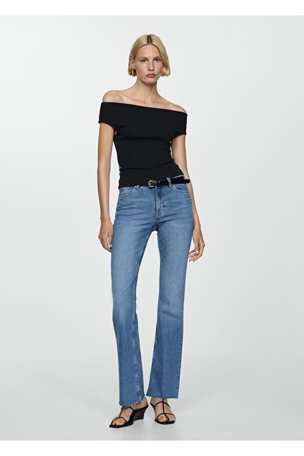 Orta bel flare jean - 2