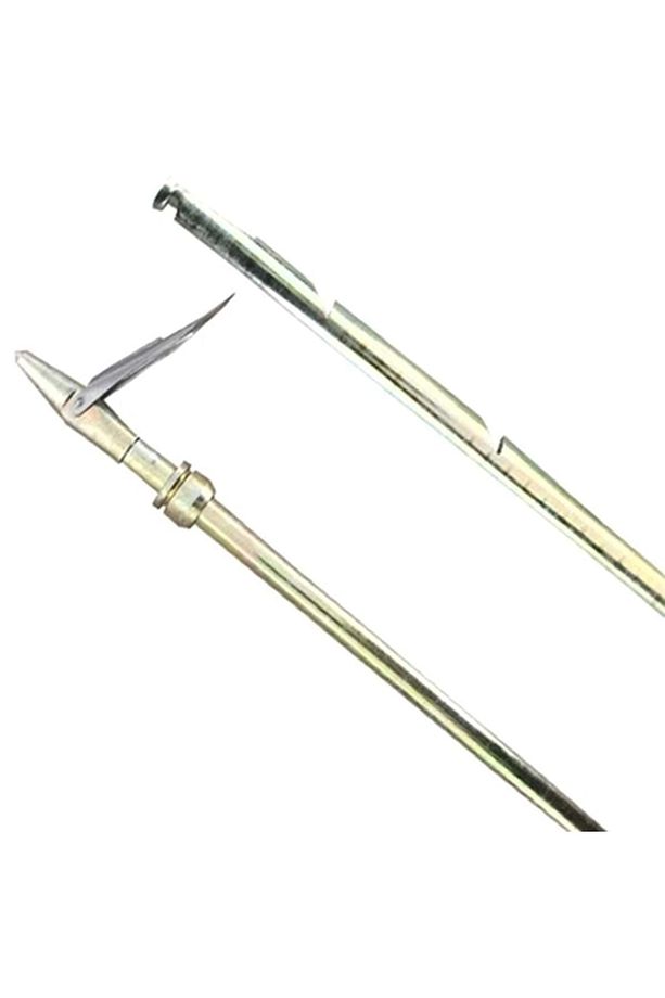 Mokan 7,0mm Galvaniz Vidalı Şiş Yüksük Tekli Uç 60'lık 75cm --- --- --- 1ad. - 1