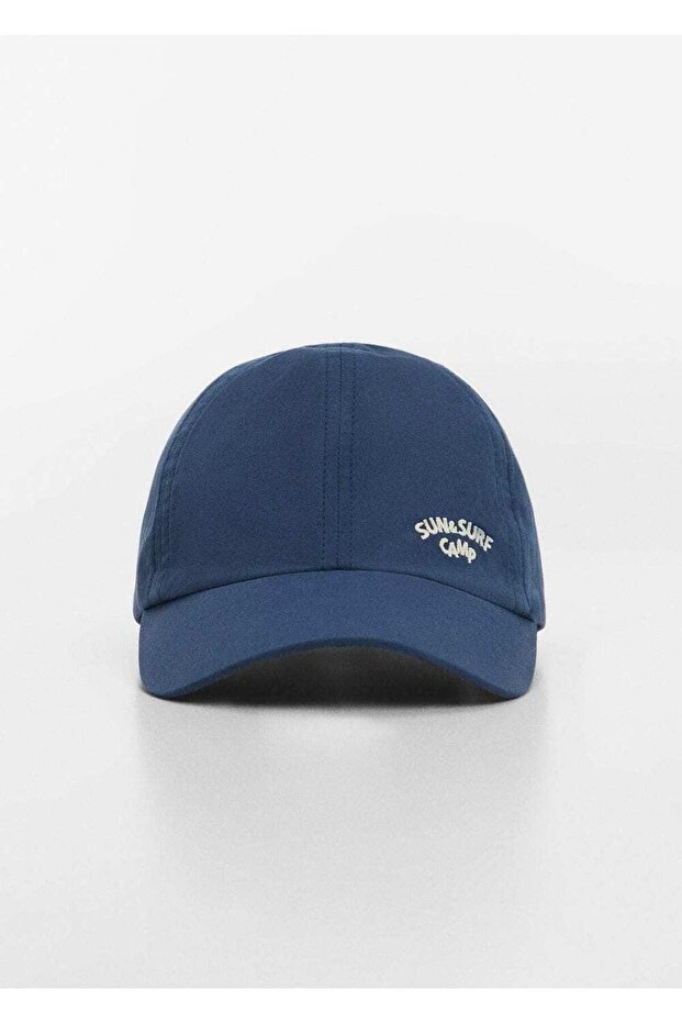 Hut mit gesticktem Text - 1