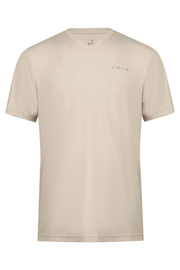Vıctor Erkek Viloft V Yaka T-shirt - 1