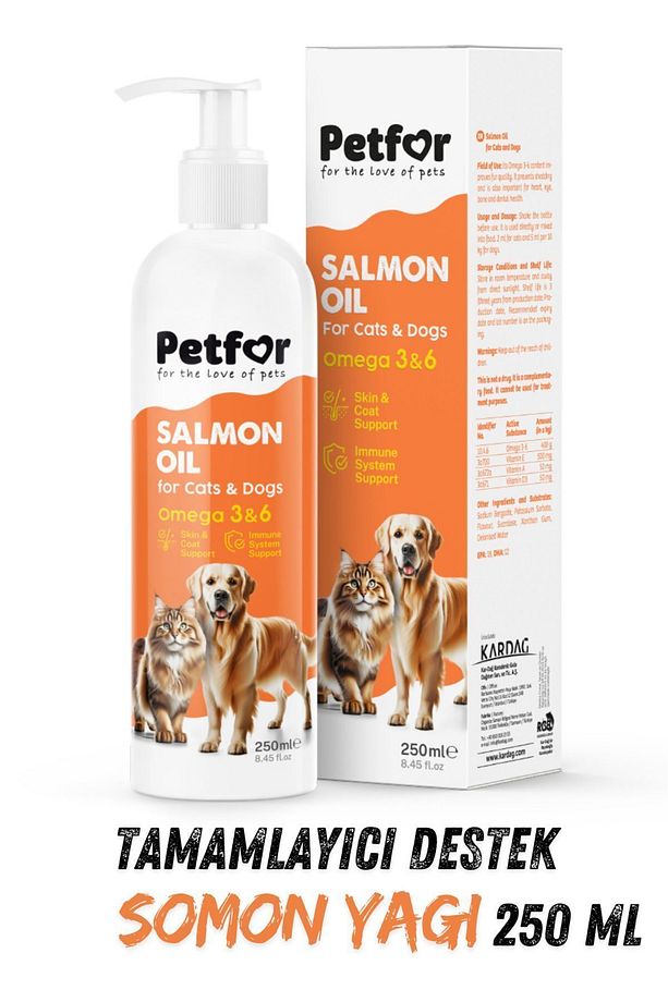 Somon Yağı 250 ML Kedi ve Köpekler için - 4