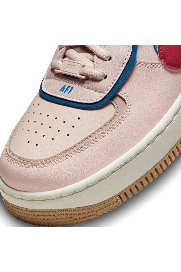 Air Force 1 Shadow Women's Pink/Burgundy Color Sneakers - 5