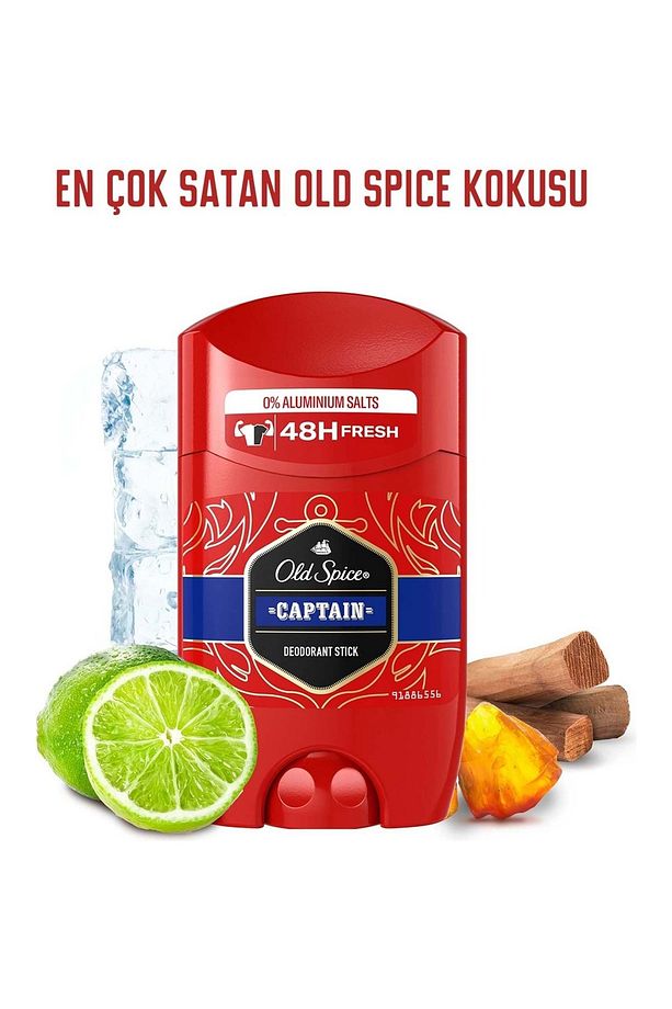 Captain Stick Roll-on Men/erkek Deodorant 50ml (12 Lİ SET) - 5
