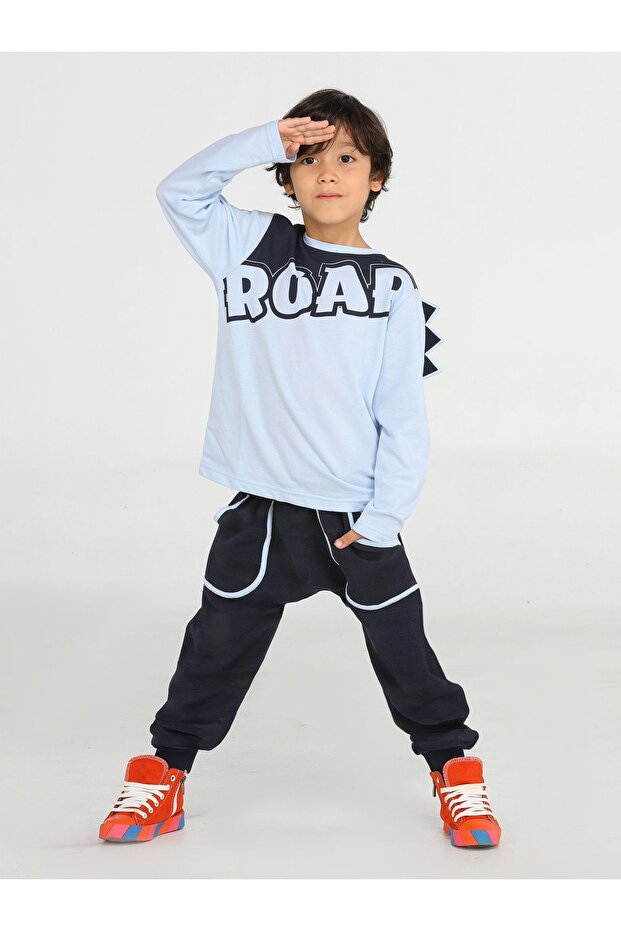 Roar Pocketed Boy's Trousers Set