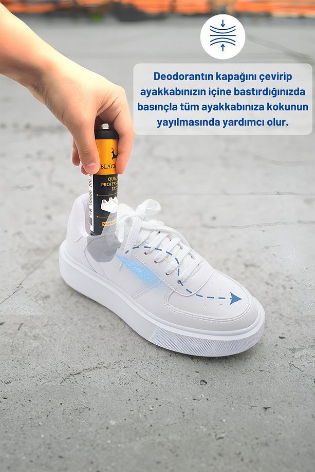Ayakkabı Deodorantı Koku Giderici Önleyici Sprey Ayak ve Ayakkabı Deodorantı 100ml - 2