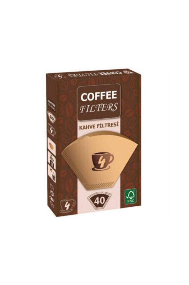 Filtre Kahve Kağıdı 1x4 40 Adet - 1