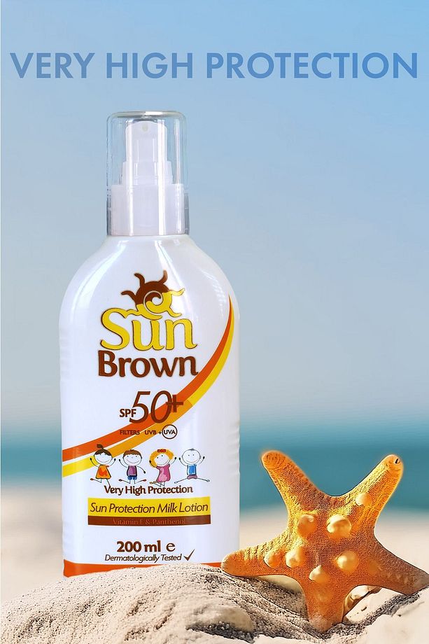 Spf 50 Çocuklar Için Hassas Güneş Koruyucu Vücut Losyonu 200ml - 6