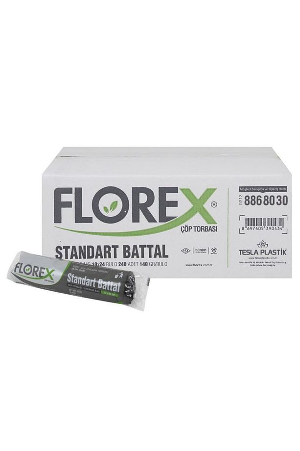Standart Battal Boy Siyah Çöp Poşeti X 24 Rulo - 1