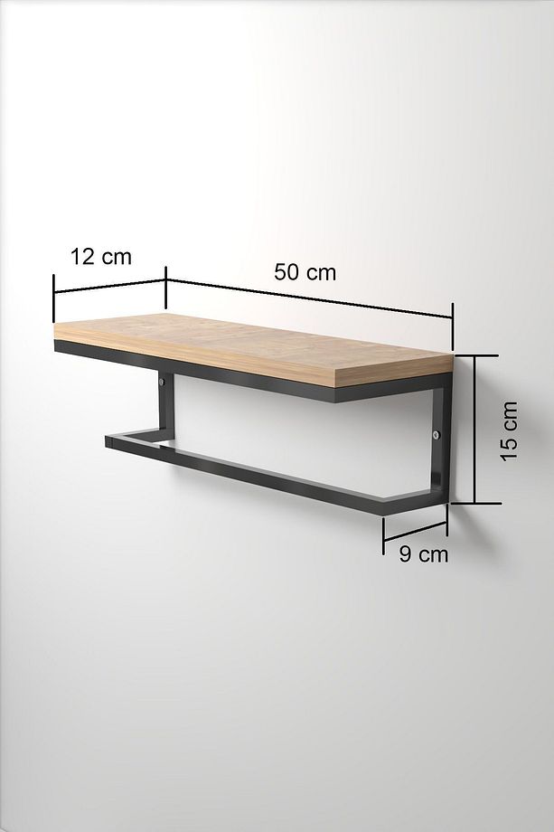 Ay Banyo Rafı , Duvar Rafı , Havlu Rafı 1002 - 4