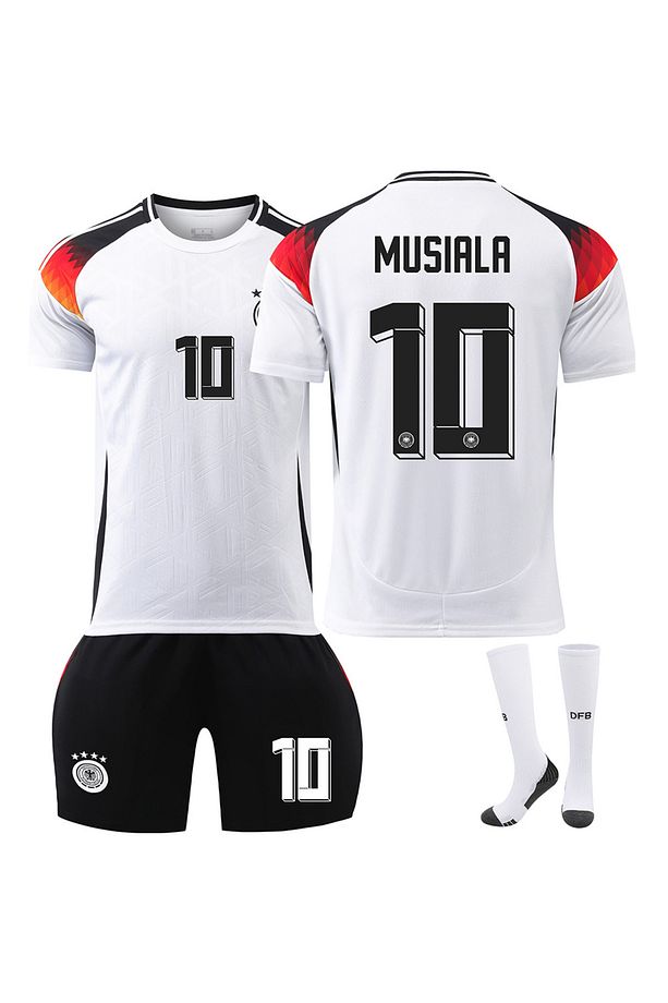 Almanya Musiala Euro 2024 Yeni Sezon Çocuk Forması Beyaz - 1