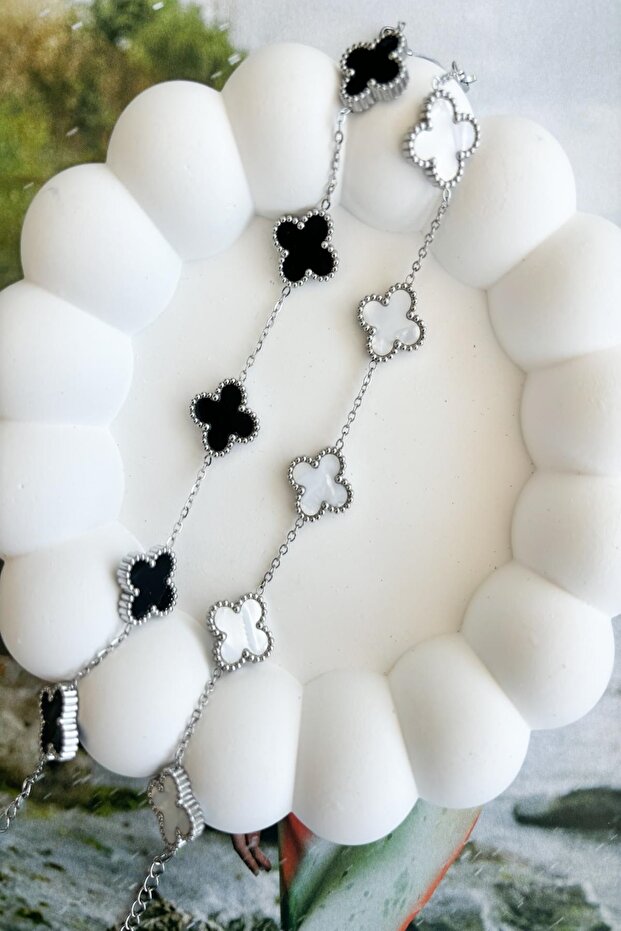 Gümüş Renk Çelik Bileklik - 2