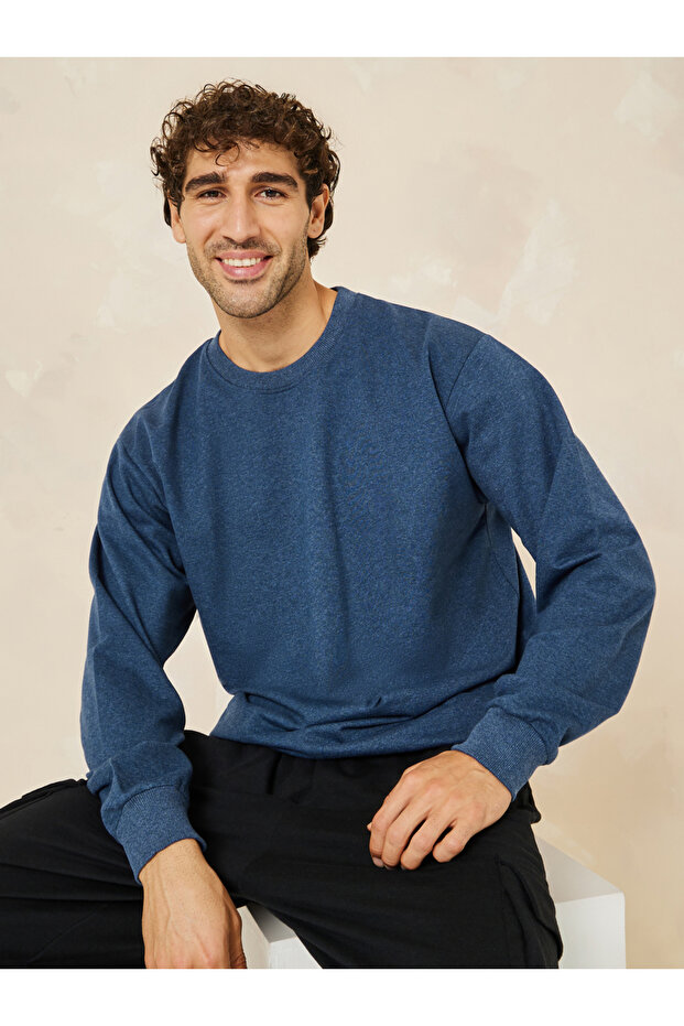 Relaxed Fit Terry Sweatshirt