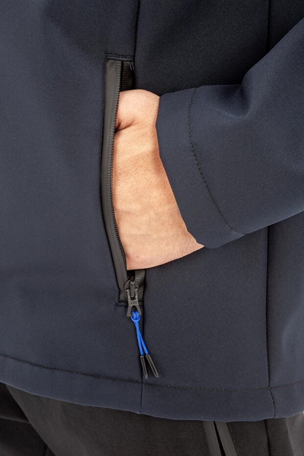Erkek Softshell Mont - 6