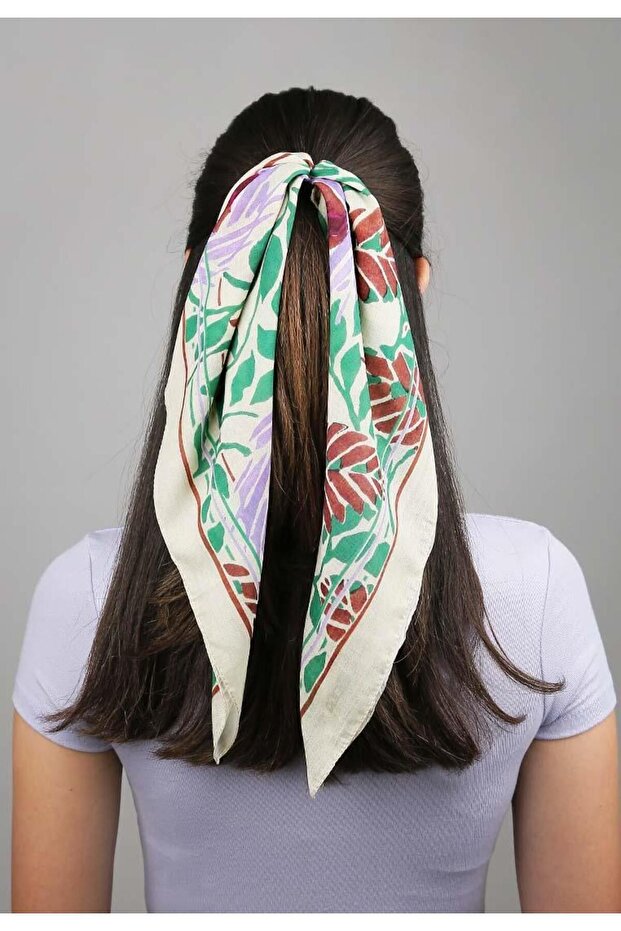 Eșarfă multicoloră Mucha Design - 3