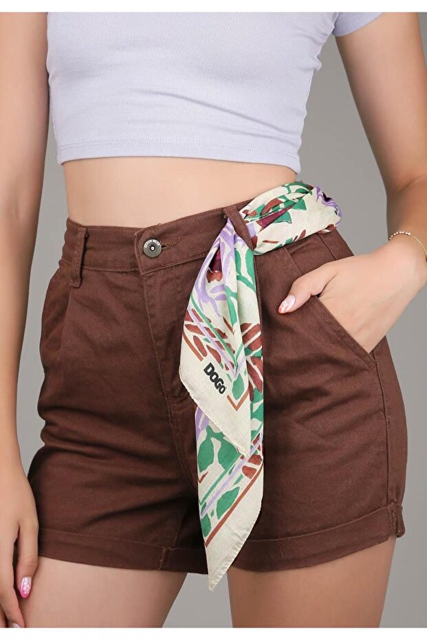 Eșarfă multicoloră Mucha Design - 5