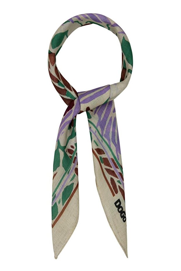 Eșarfă multicoloră Mucha Design - 7