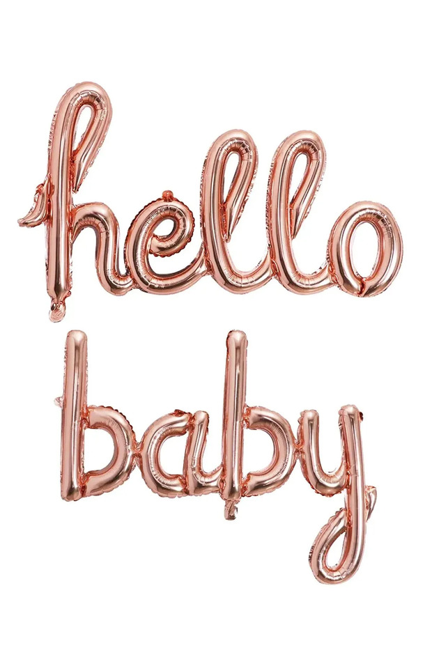 Hello Baby Foil Balloon Baby Shower Foil Balloon Gender Party Balloon Baby Foil Balloon