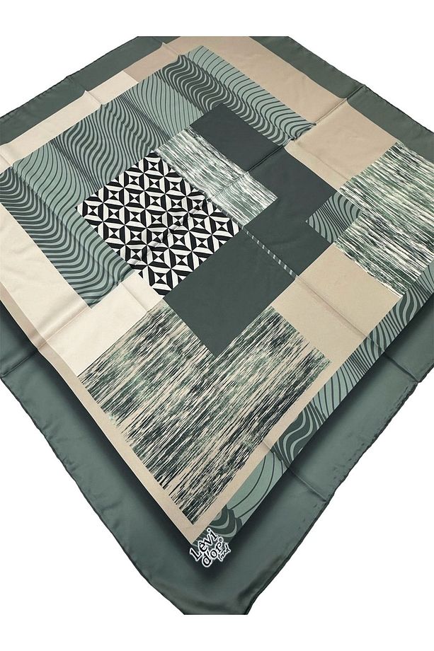 Kadın Twill Polyester Eşarp I13808 - 3