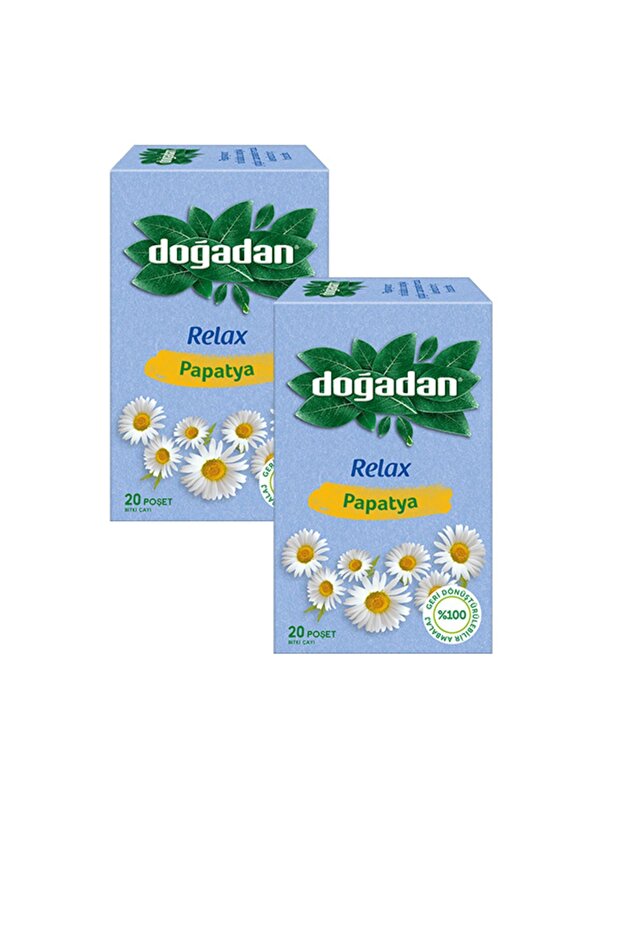 Chamomile Herbal Tea 20 Sachets, 2 Pieces