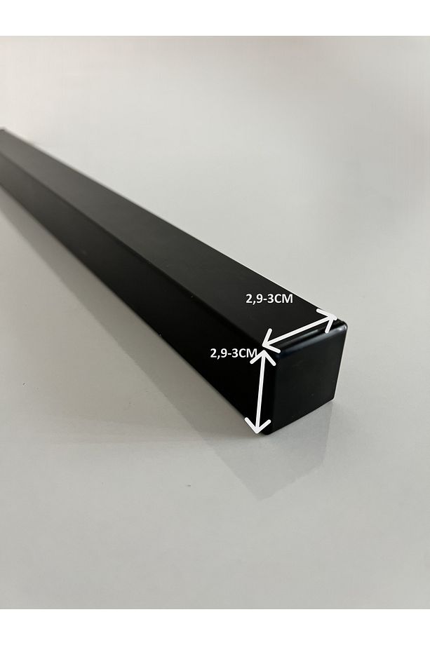 Çelik Kapı çekme kolu KARE tip 30CM AYARLANABİLİR SİSTEM - 2