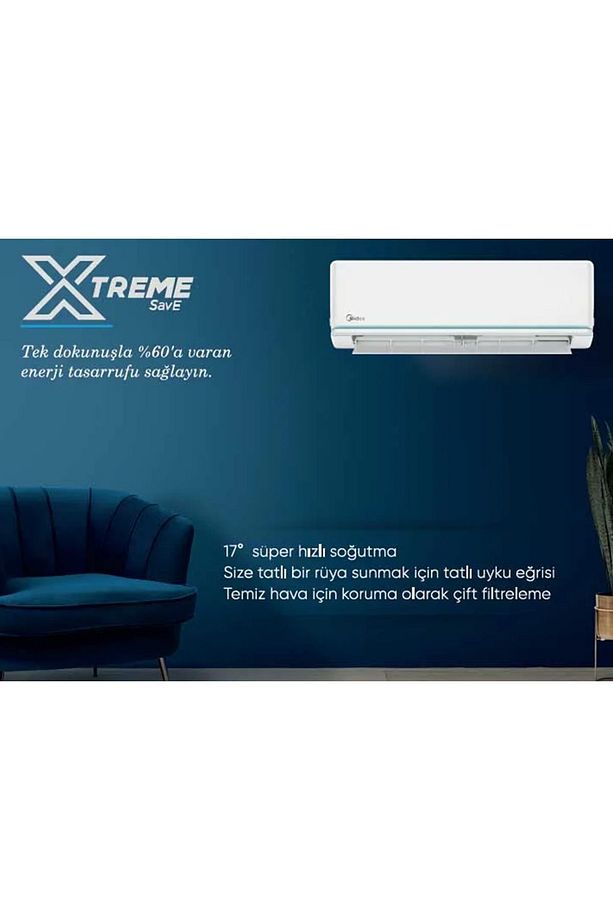 2025 Model A Wifi Xtreme Save Ag2eco-09nxd0-ı Duvar Tipi 9.000 Btu Inv. Klima - 6