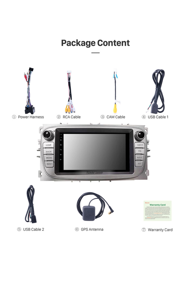 Focus 2002-2011 MULTİMEDYA NAVİGASYON USB KAMERA - 1