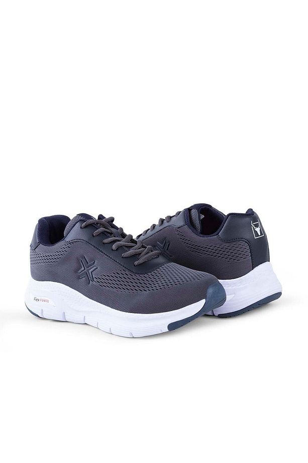 Unisex Flex Foam Memory Taban Confort Spor Ayakkabı Füme - 4