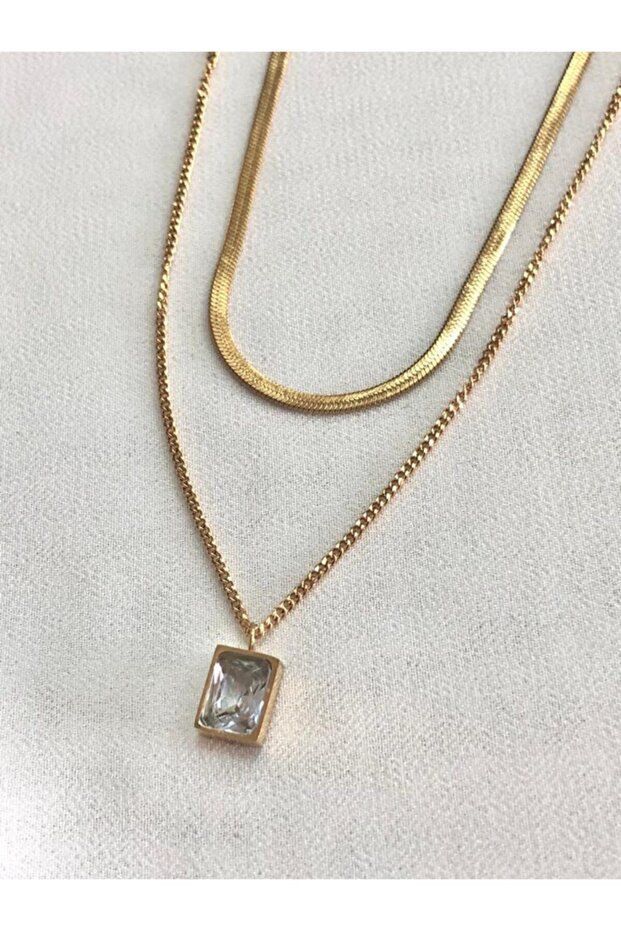 Nç Aksesuar Ikili Kolye - 4