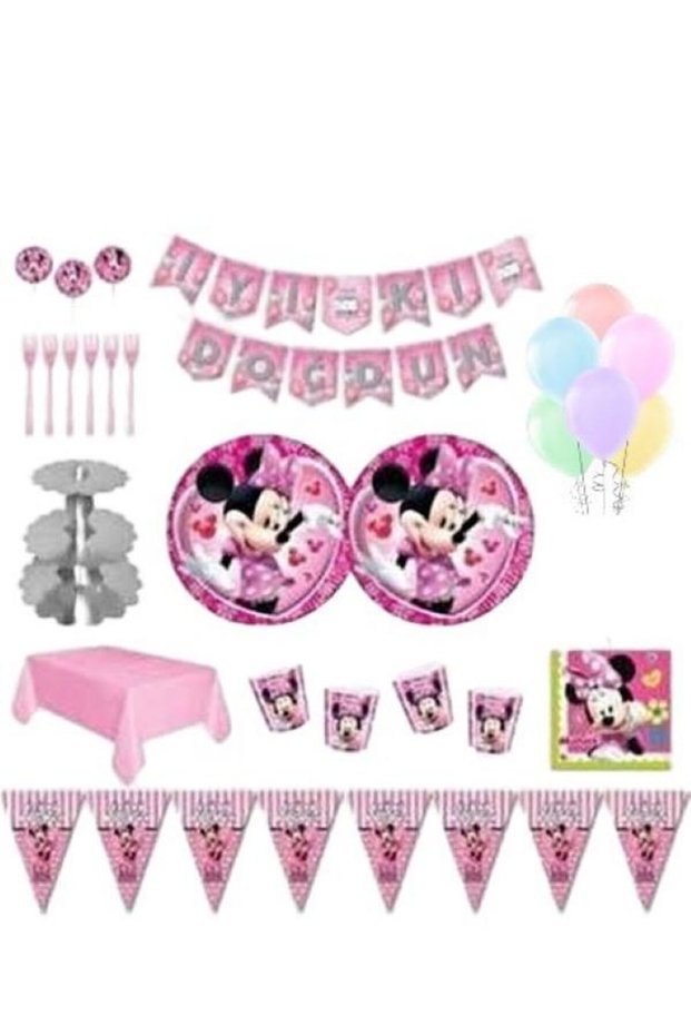 minie mouse 8-Person Party Set Concept minie mouse Party Supplies